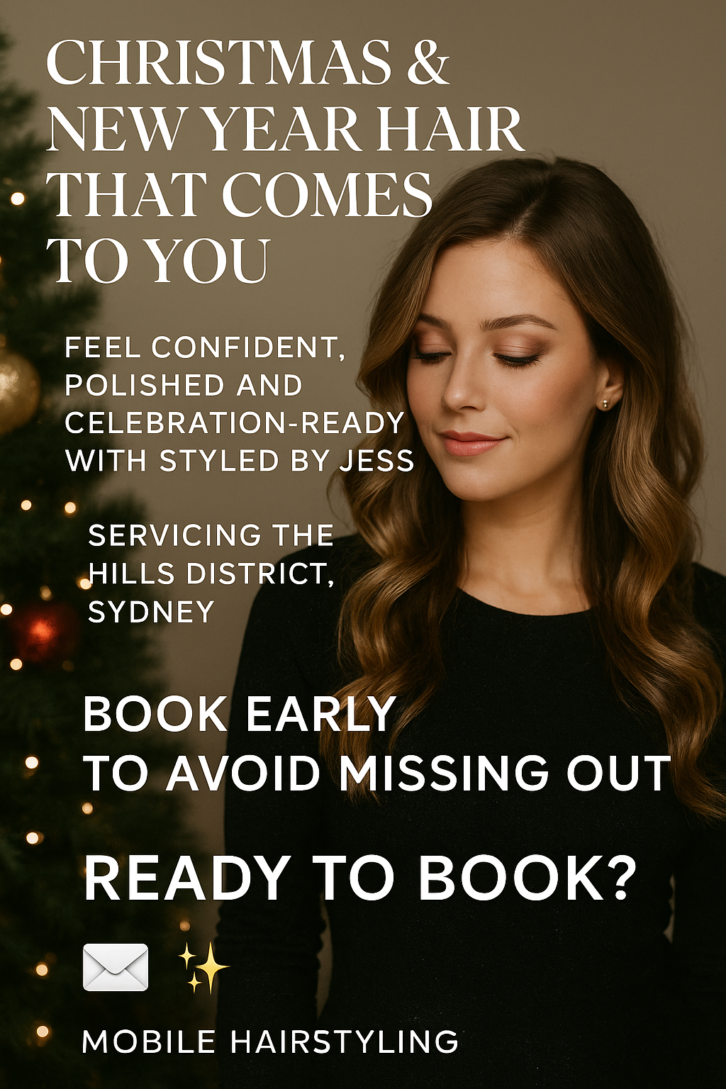 Christmas & New Year Hair That Comes to You