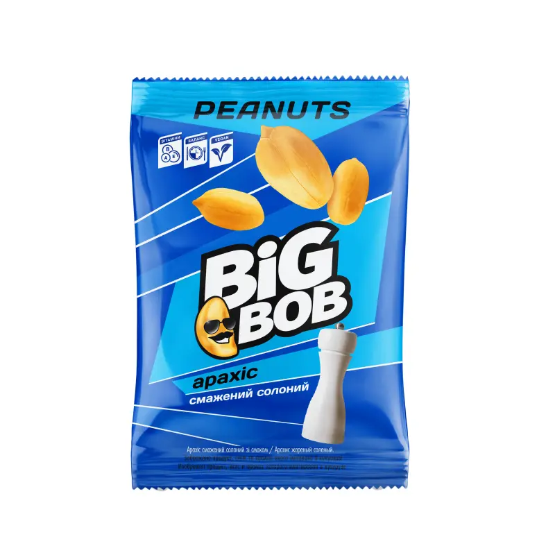 Orzeszki ziemne prażone solone “TM Big Bob” 120g