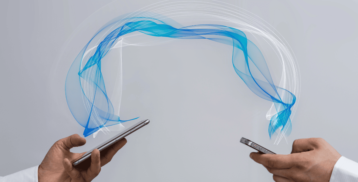 transfer between two phones