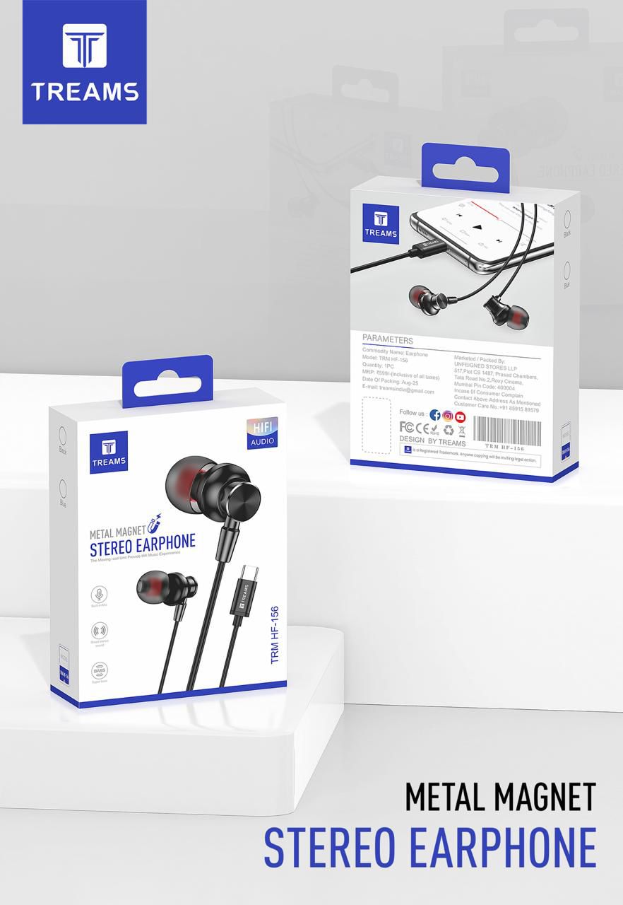 TRM HF-156 - Type C Pin Earphone