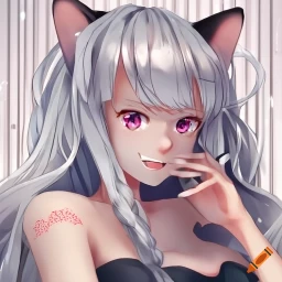 Artworks by りんご by りんご with ai art, neko musume, sailor uniform, erotic