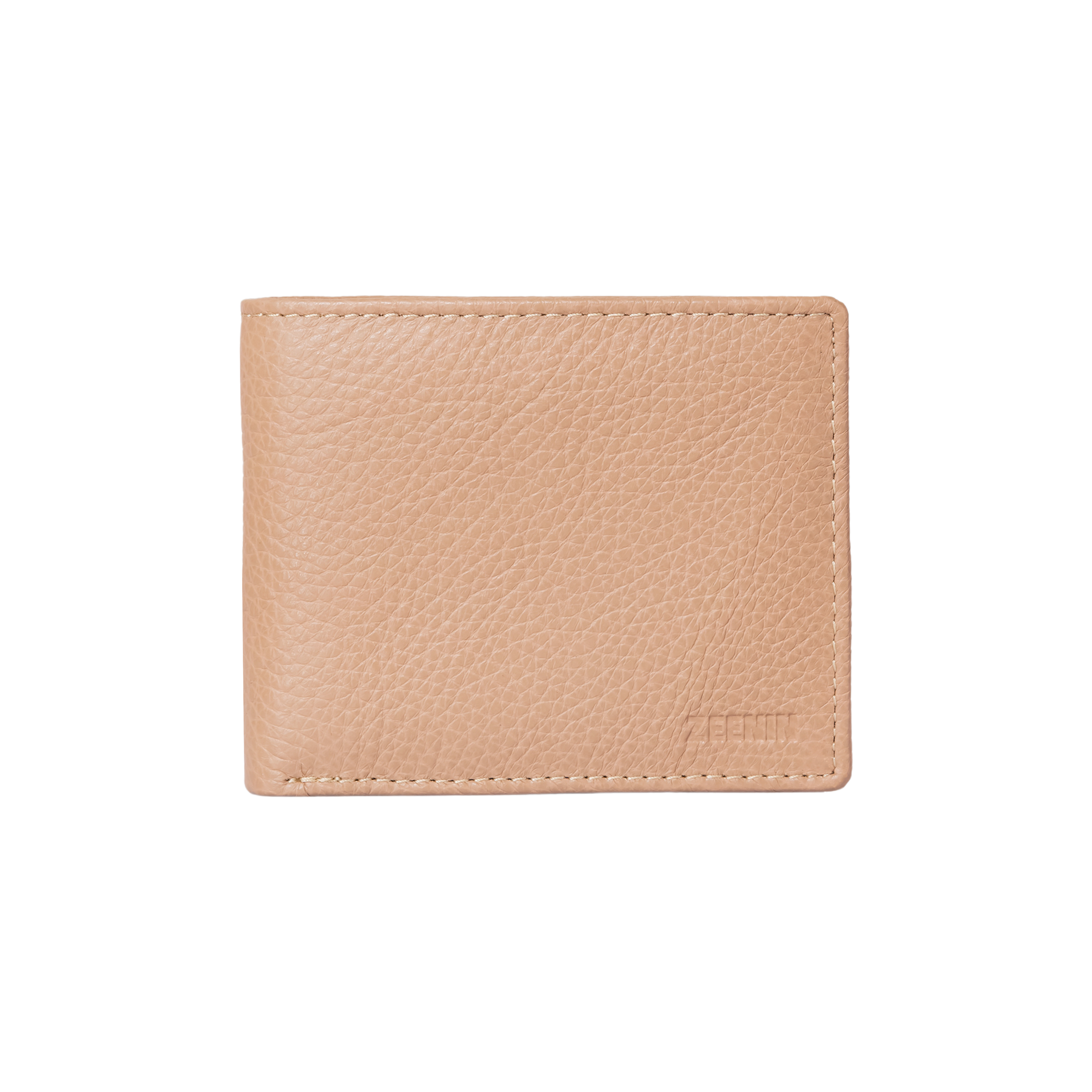 Zeenin Pure Genuine Premium Nappa Leather Handmade Slim Trifold Men’s Wallet with coin Pocket