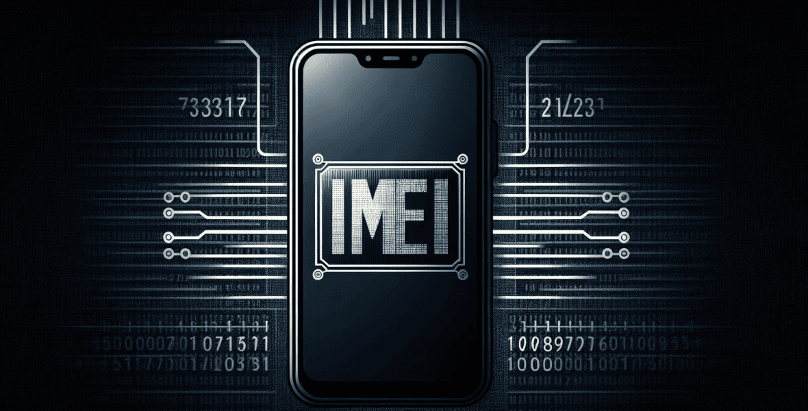 IMEI icon on a smartphone