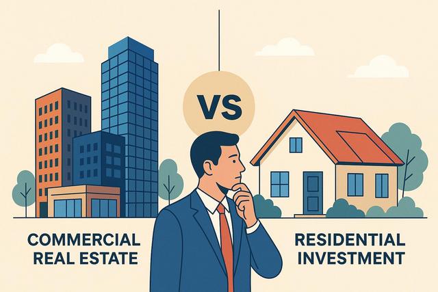 Commercial Real Estate vs Residential Investment: A Strategic Guide