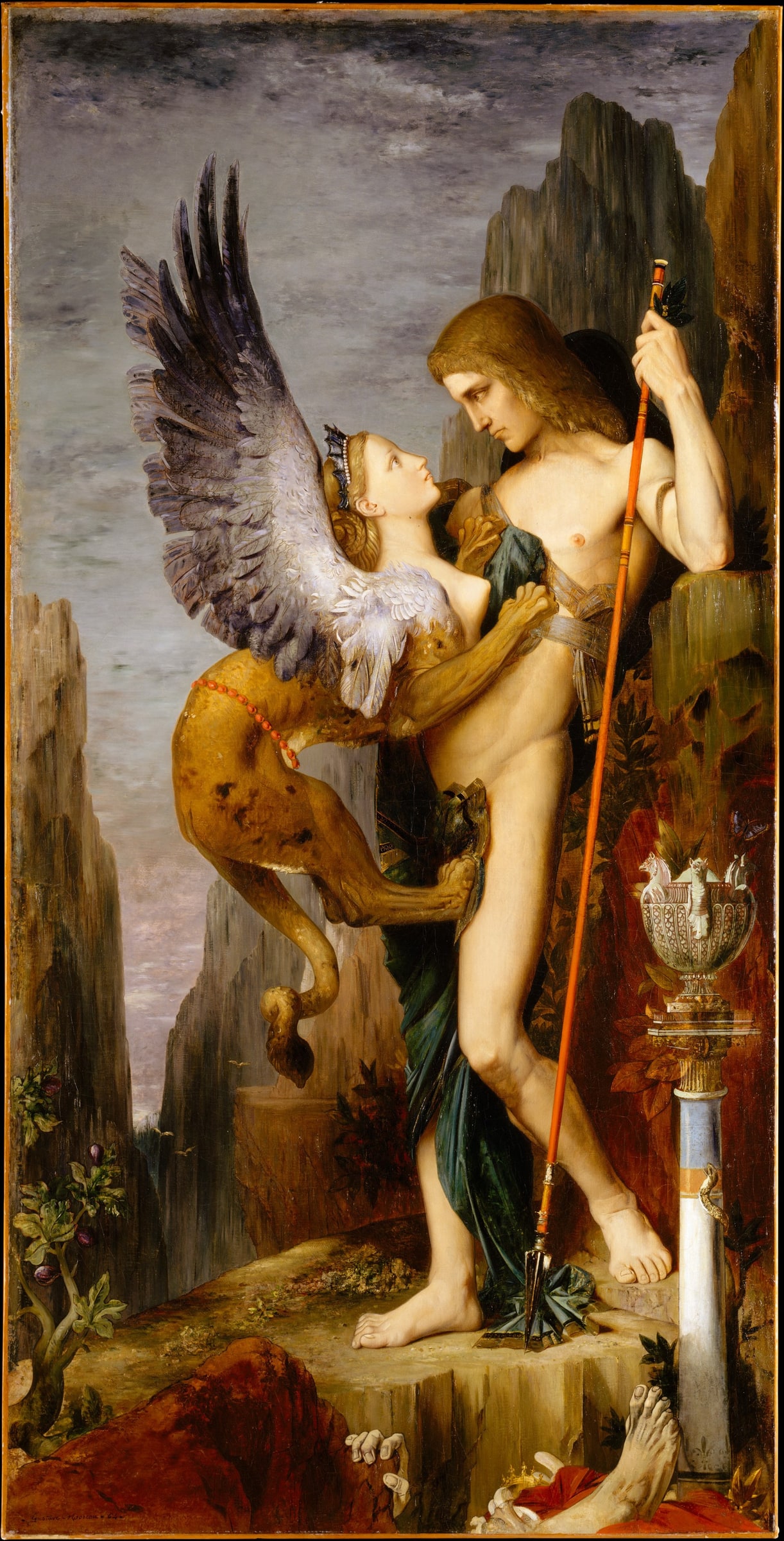 Oedipus and the Sphinx MET DT2132