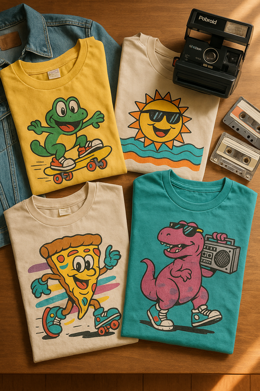 Screen printing process creating quality graphic T-shirts