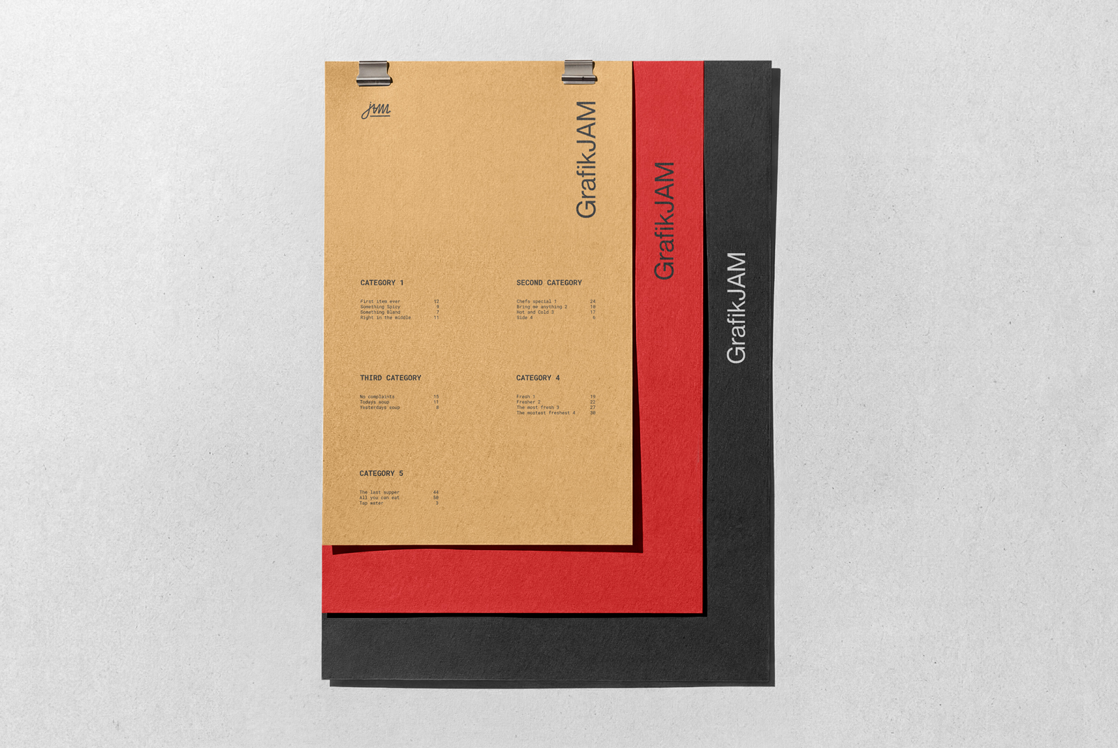 Paper Menu 01JAM 2