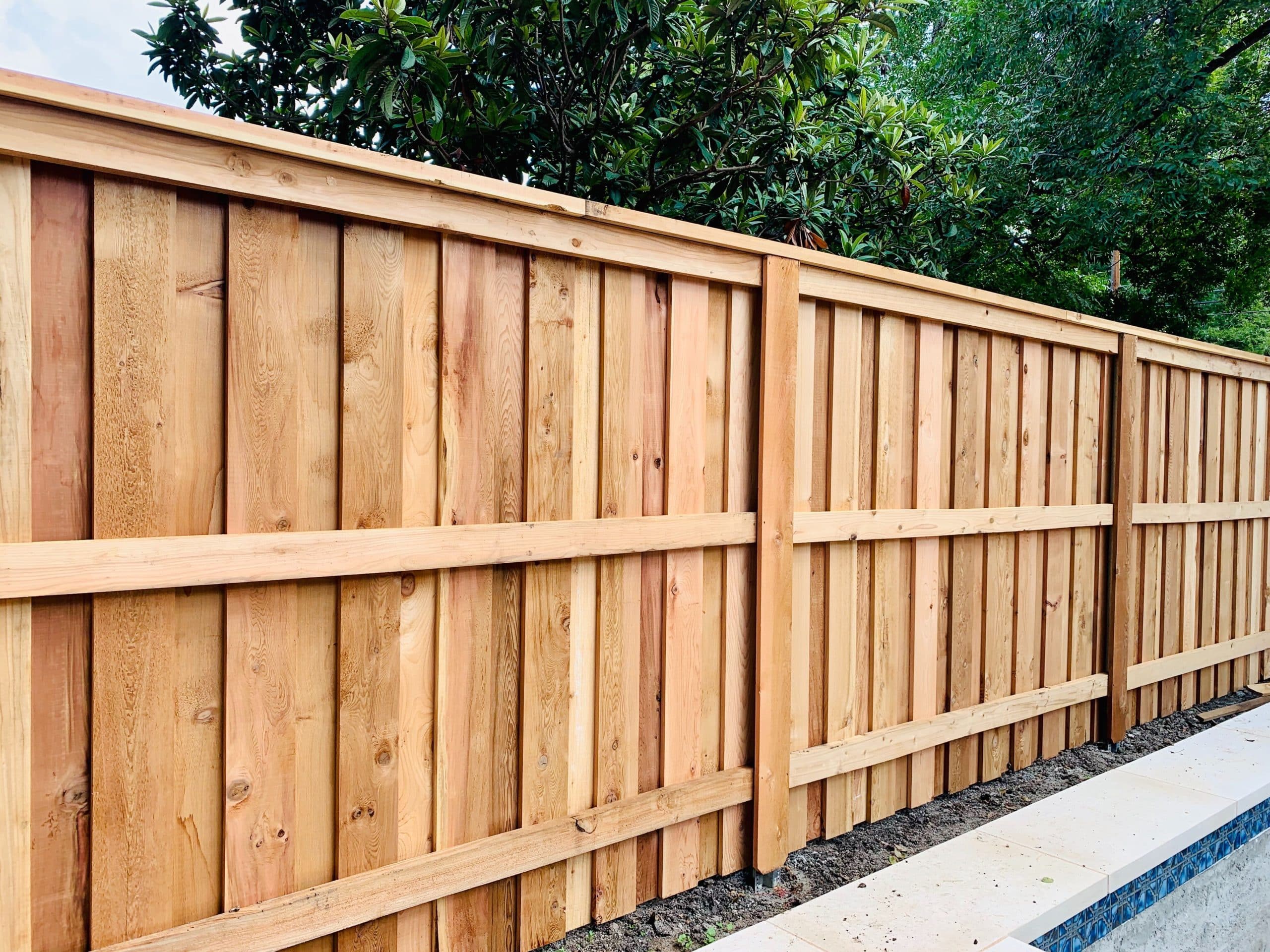 Board-on-Board Fence