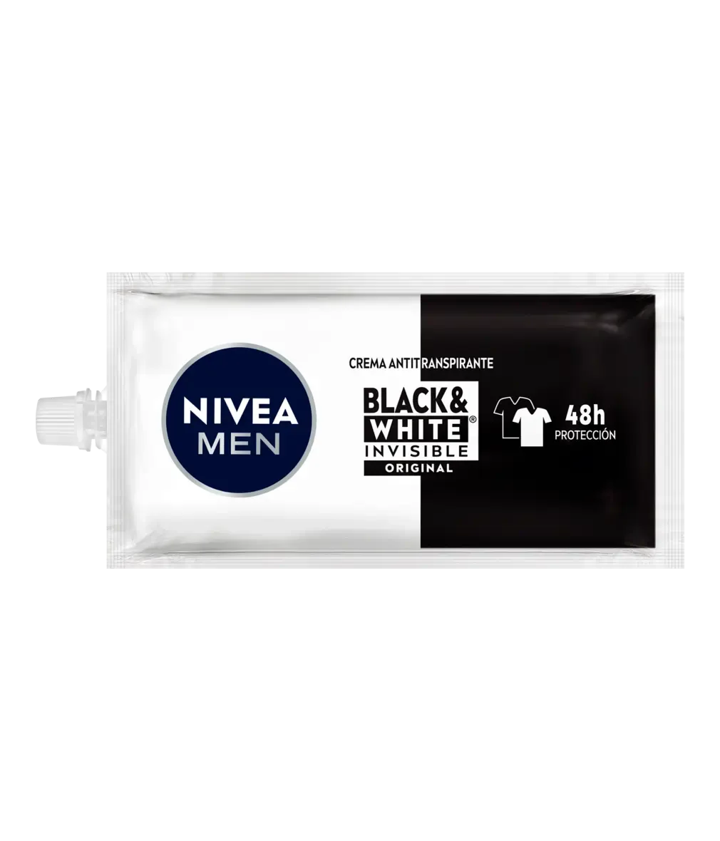 Nivea Deo Sachet Invisi B&W Men C/Tapa Cja/18 Sach