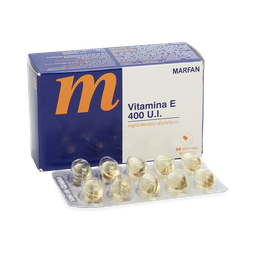 Vitamina E 400 Ui Marfan Cja/30 Cap