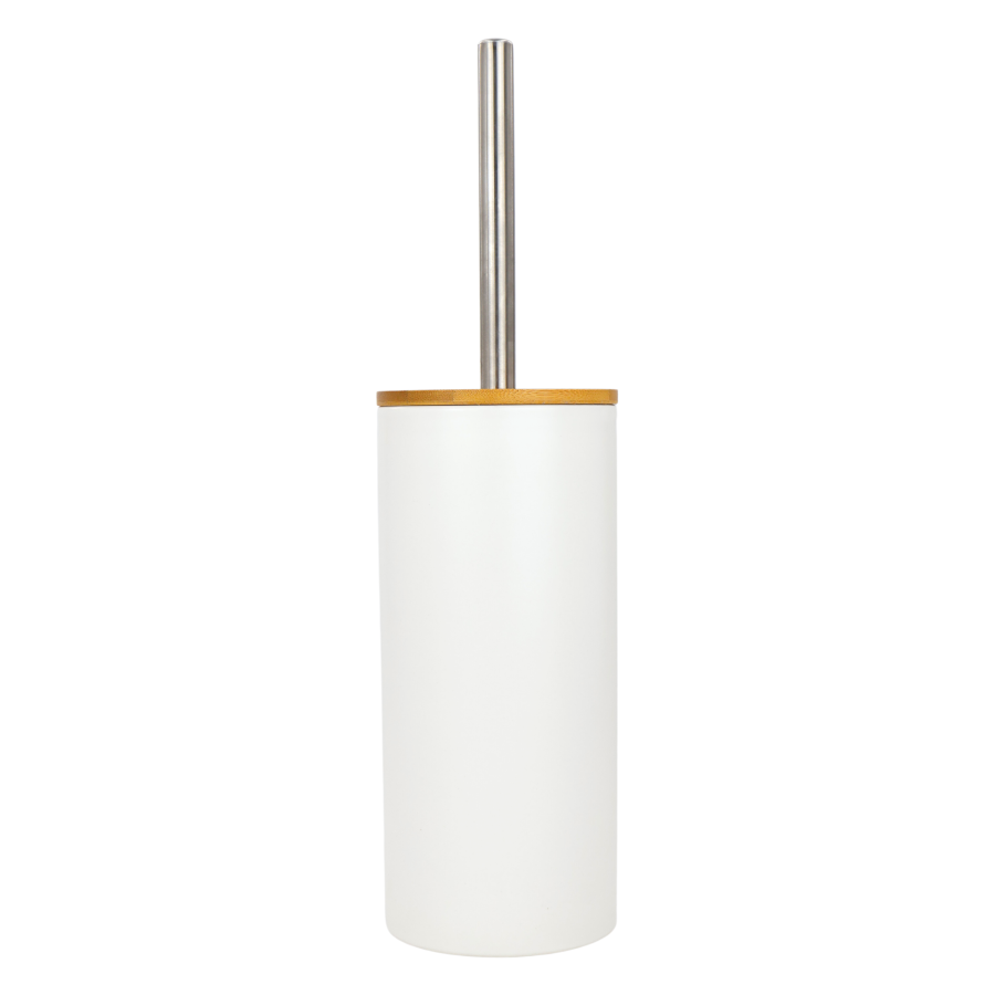 Cepillo de baño blanco, 39.5cm
