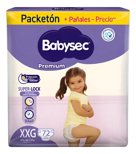 Babysec Premium Xxg Bolx72Unid