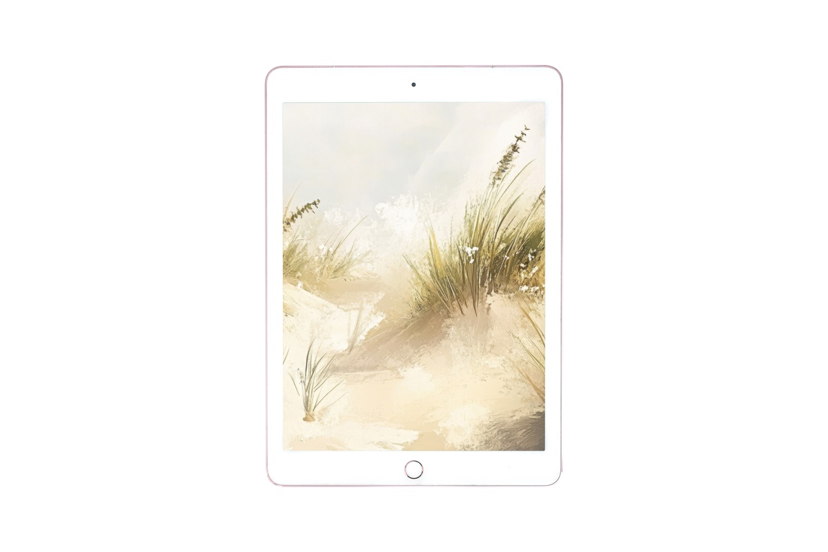 Soft Dunes' Serenade Summer iPad Wallpaper