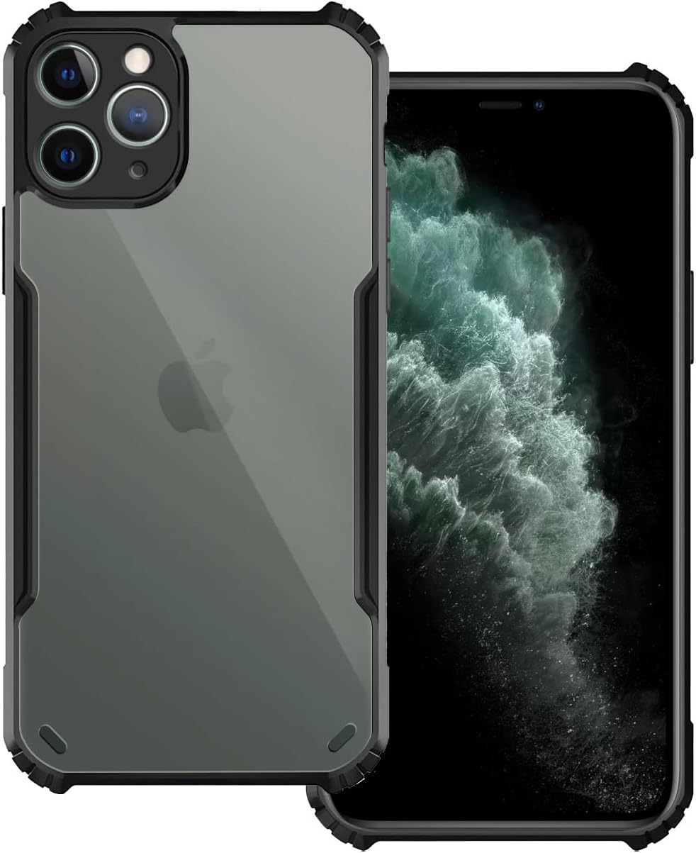 Black Border - Transparent Back iPaky Mobile Back Cover Case