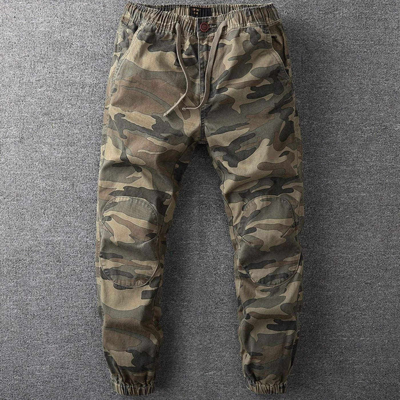 Lavisa - Mens Camouflage Drawstring Jogger Pants
