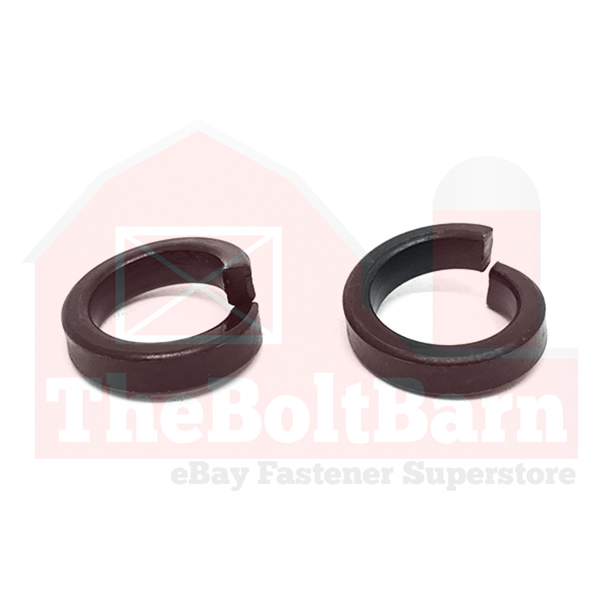 M12 Class 12 High Collar Split Lock Washer Plain (Pick Quantity)