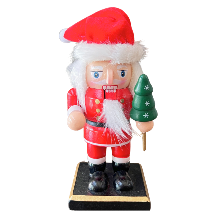 Mini cascanueces madera, 16cm