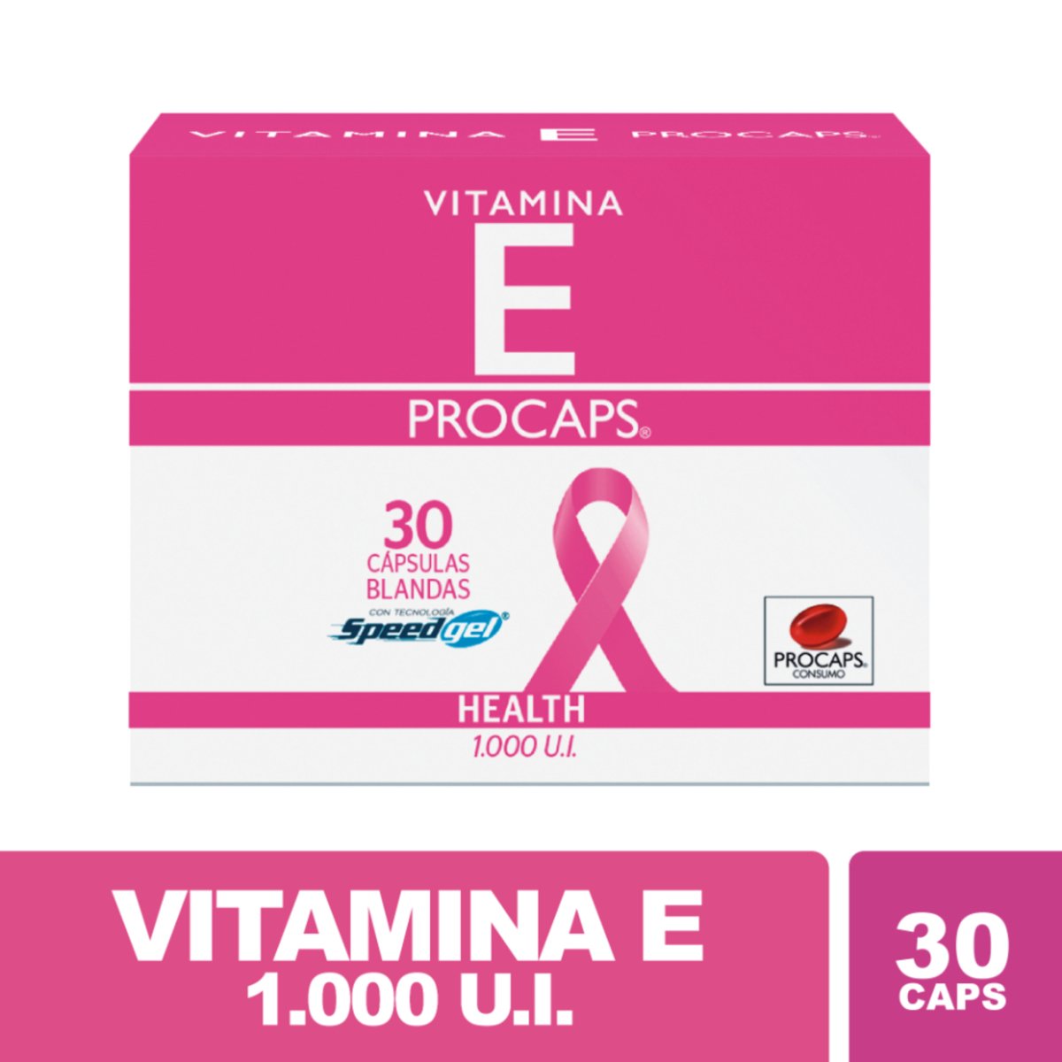Vitamina E 1000Ui Unimed Cja Perlas cja x 30 cap 