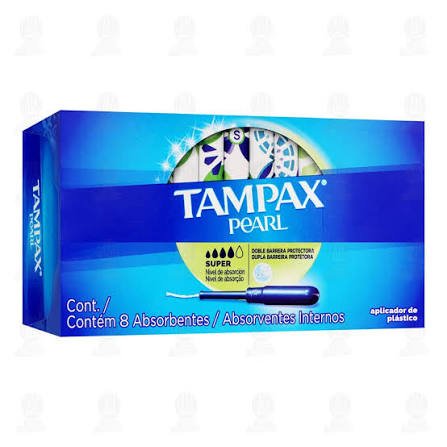 Tampax Pearl Super Caja X 8