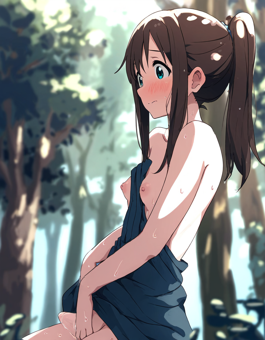 試作…..補食されるJK by なんとかさん with ai art, girl, vore, digestion