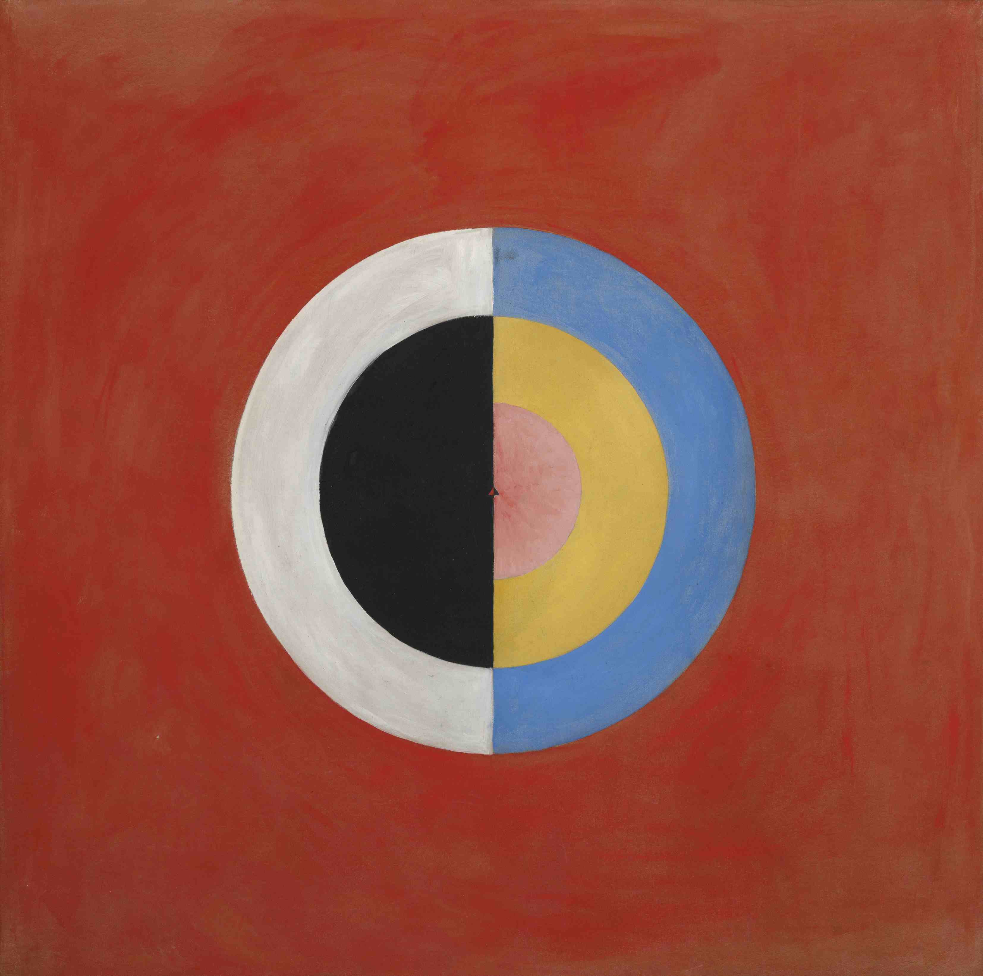 Hilma af Klint, Group IX/SUW, The Swan, No. 17, 1915. Hilma af Klint Foundation, Stockholm.