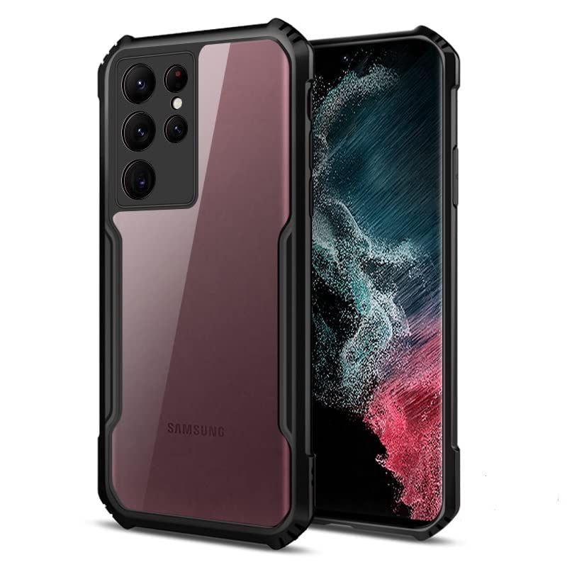 Black Border - Transparent Back iPaky Mobile Back Cover Case