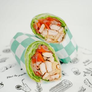 WRAP PECHUGA DE POLLO A LA PARRILLA