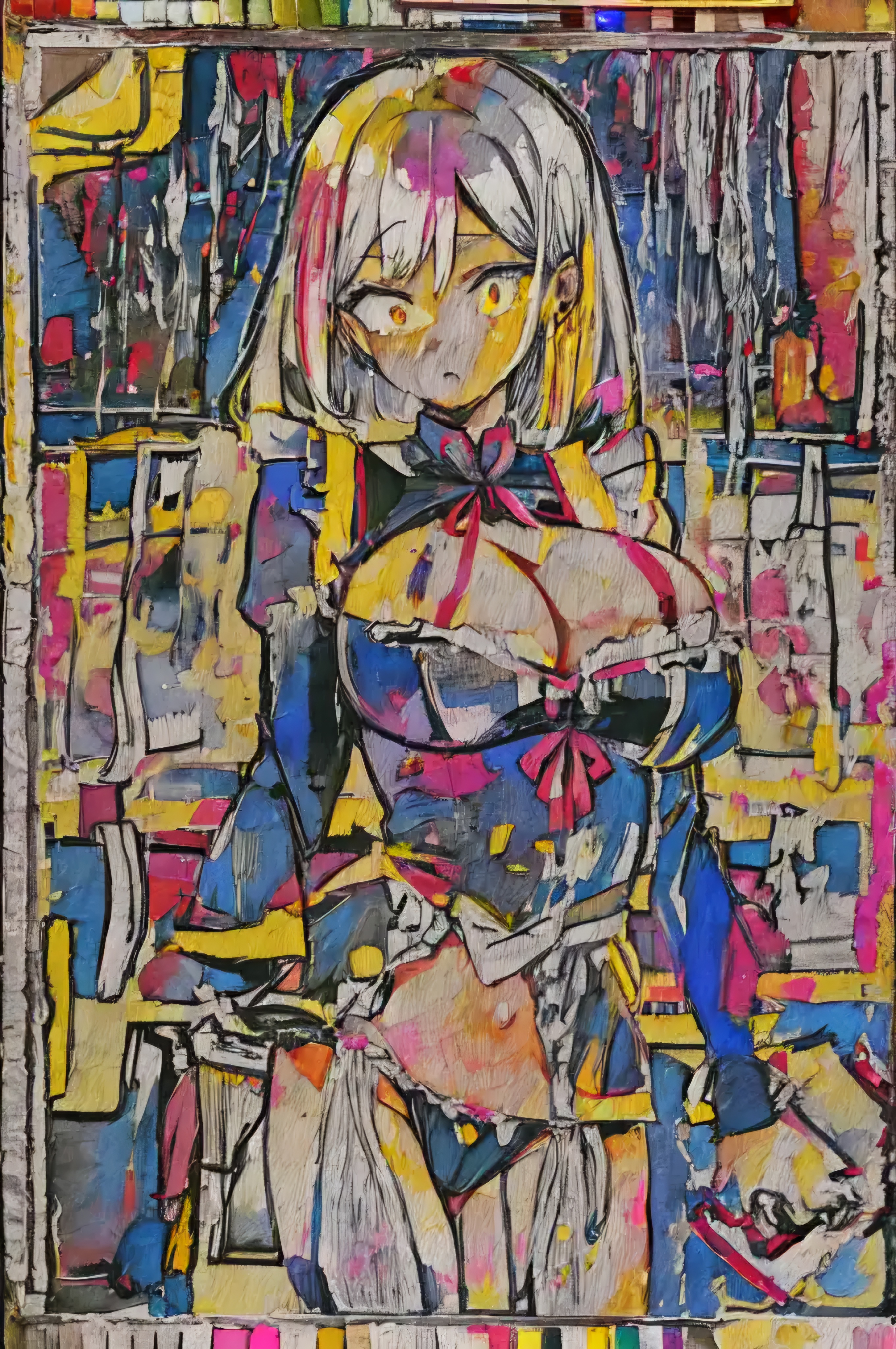 Ai繪面封印5.2 by sd with ai art, panchira, change of status, sealed in painting