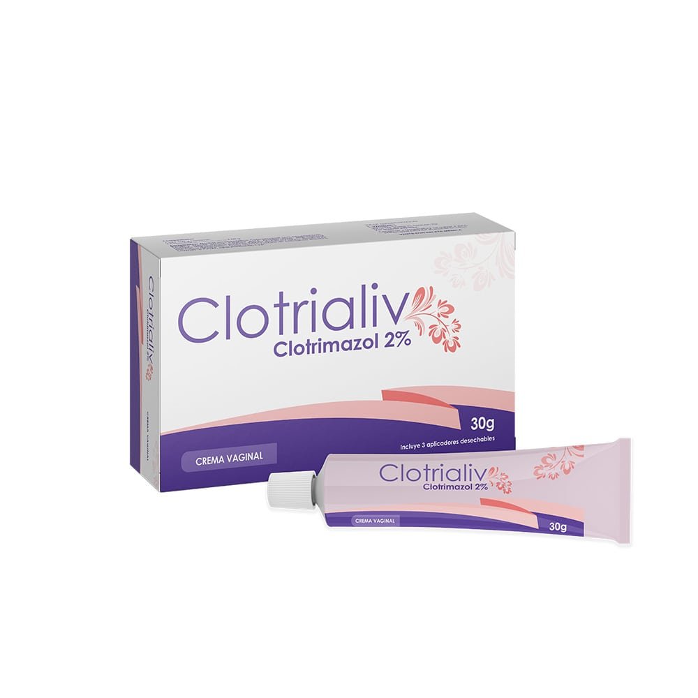 Clotrialiv 2% (Clotrimazol) Crema Vaginal Tbo X 30