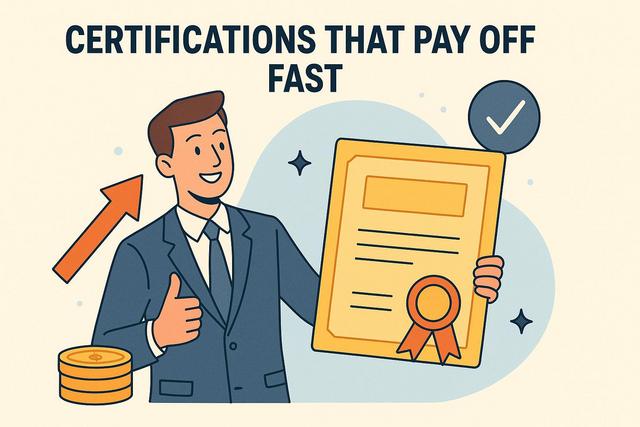 Certifications That Pay Off Fast: A Strategic Guide