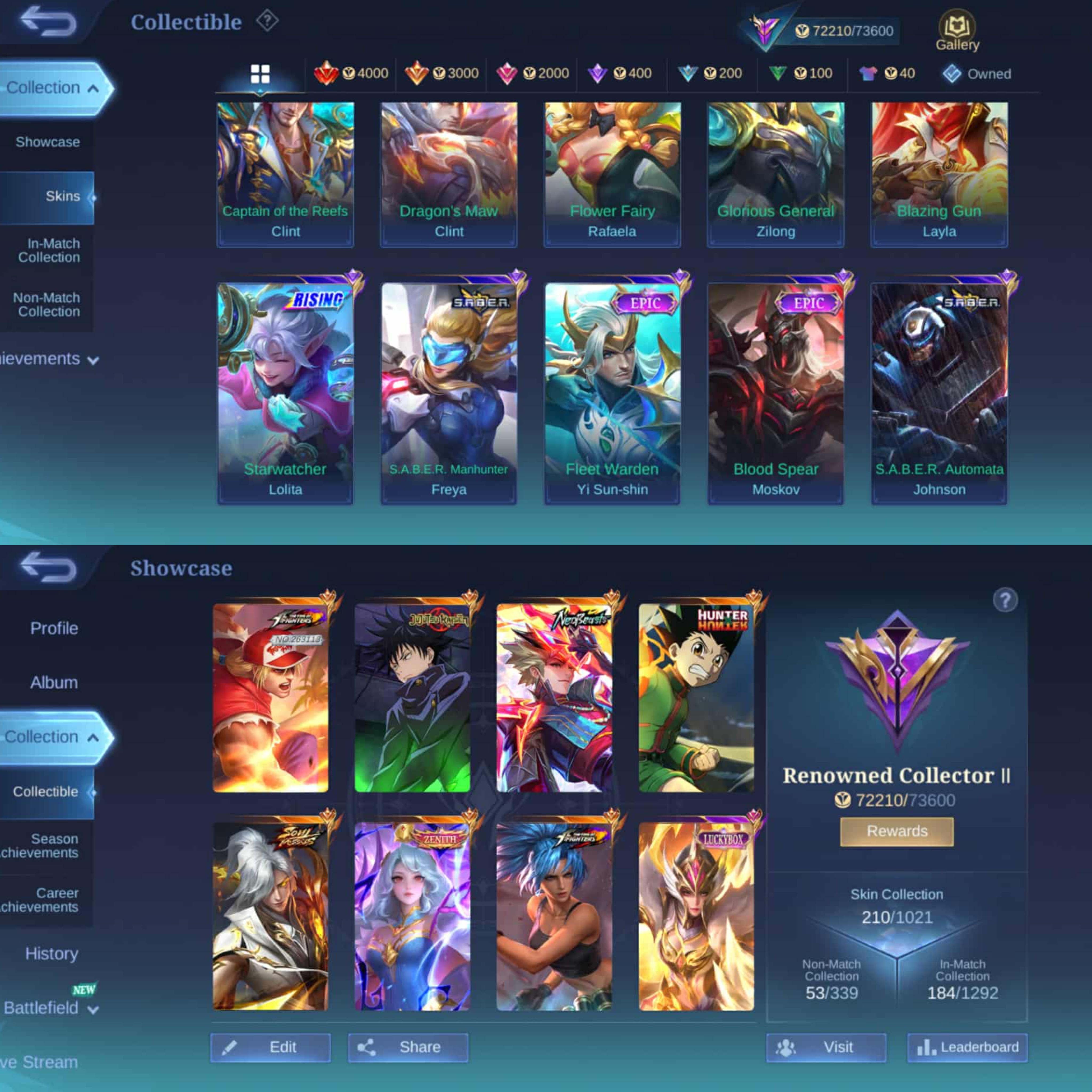 Buy ML# 6 200 Magic Core JJK julian Soul Vessel Aamon Zenith Selena ...