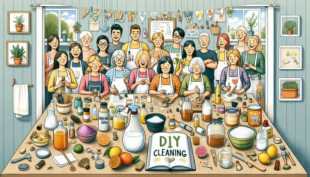Faire soi-même des produits ménagers écologiques et économiques