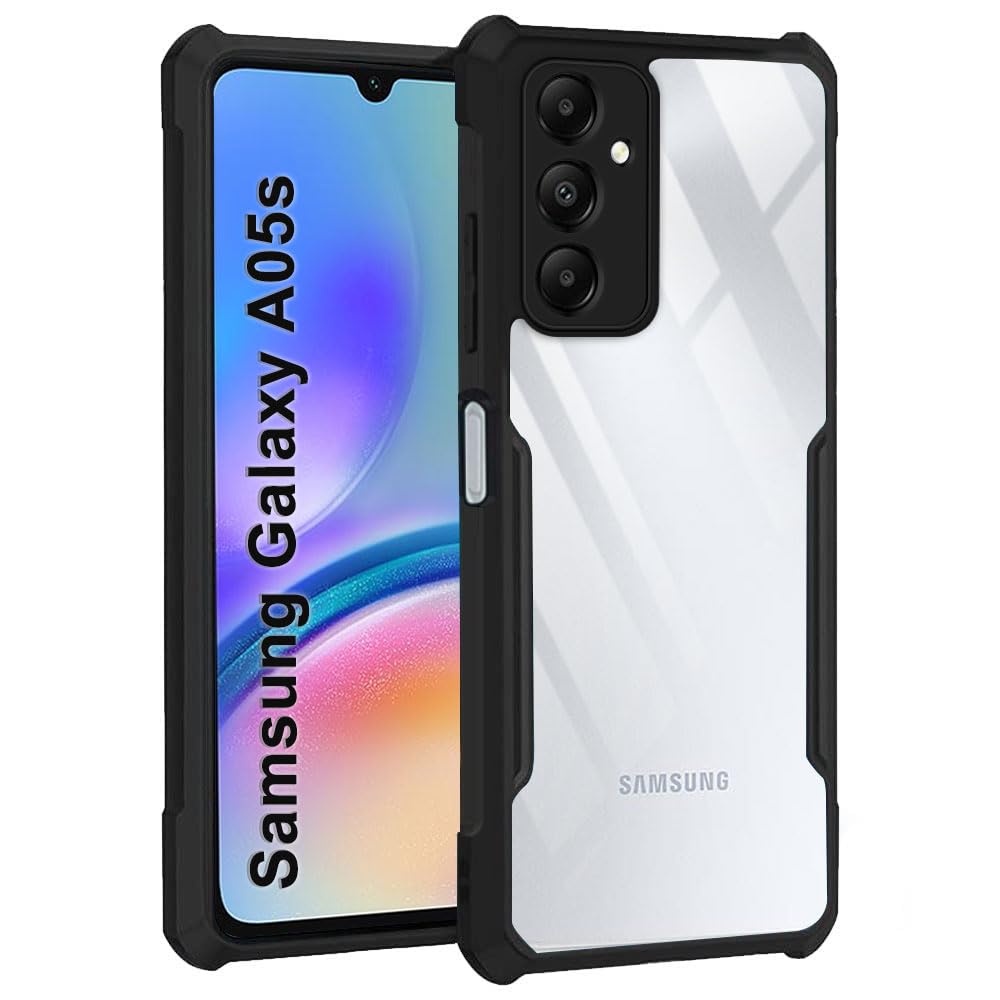 Black Border - Transparent Back iPaky Mobile Back Cover Case