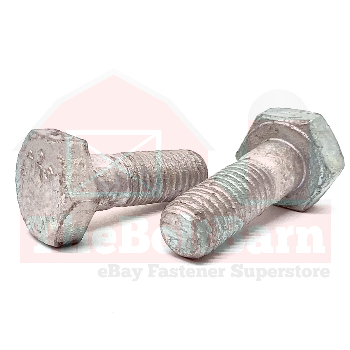 Pernos hexagonales estructurales gruesos galvanizados de 1"-8 grado A325 (elige longitud y cantidad) - Imagen 4 de 17