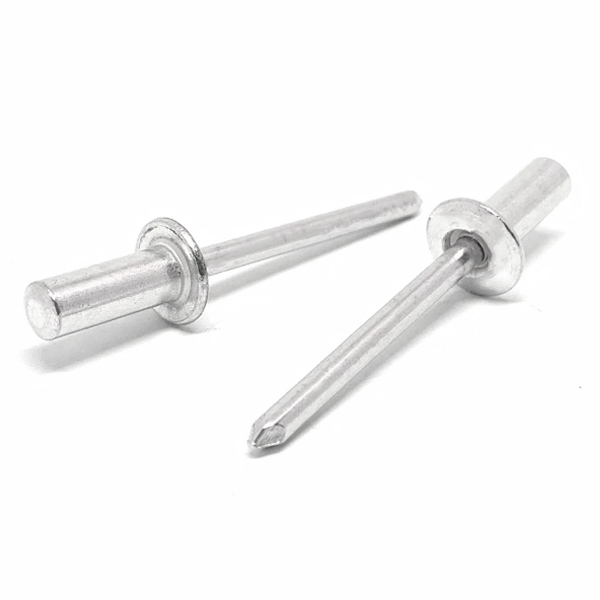 Remaches ciegos de extremo cerrado de 1/8" de diámetro mandril SS/SS (rango de agarre y cantidad de selección) - Imagen 2 de 7