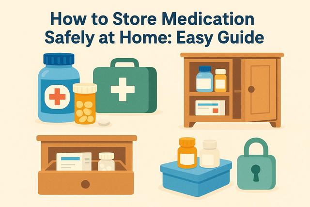 How to Store Medication Safely at Home: A Complete Guide