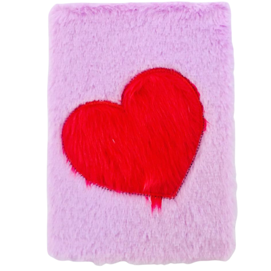 Libreta (Colores disponibles) 80 páginas, peluche