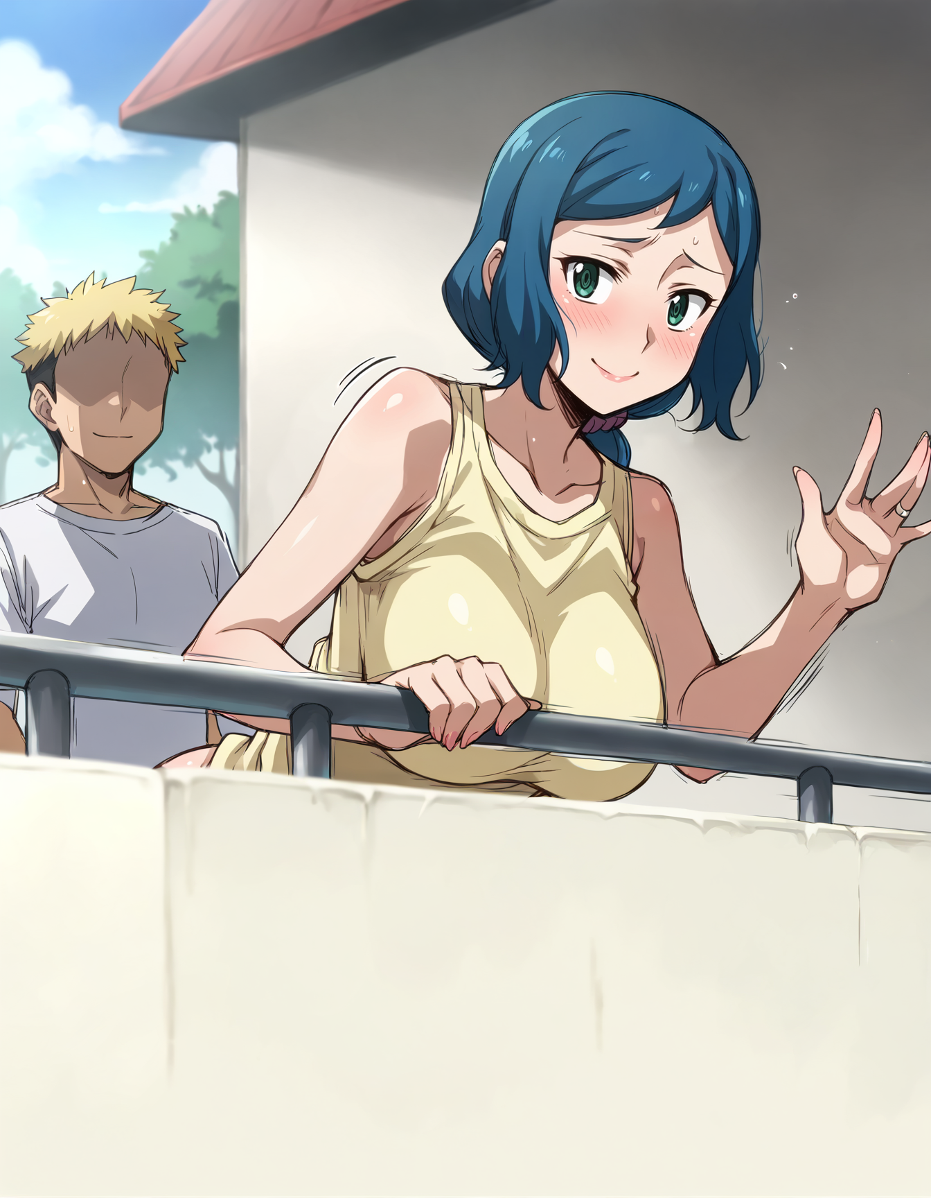 Artworks by ImpotentAI by ImpotentAI with wife, Rinko Iori