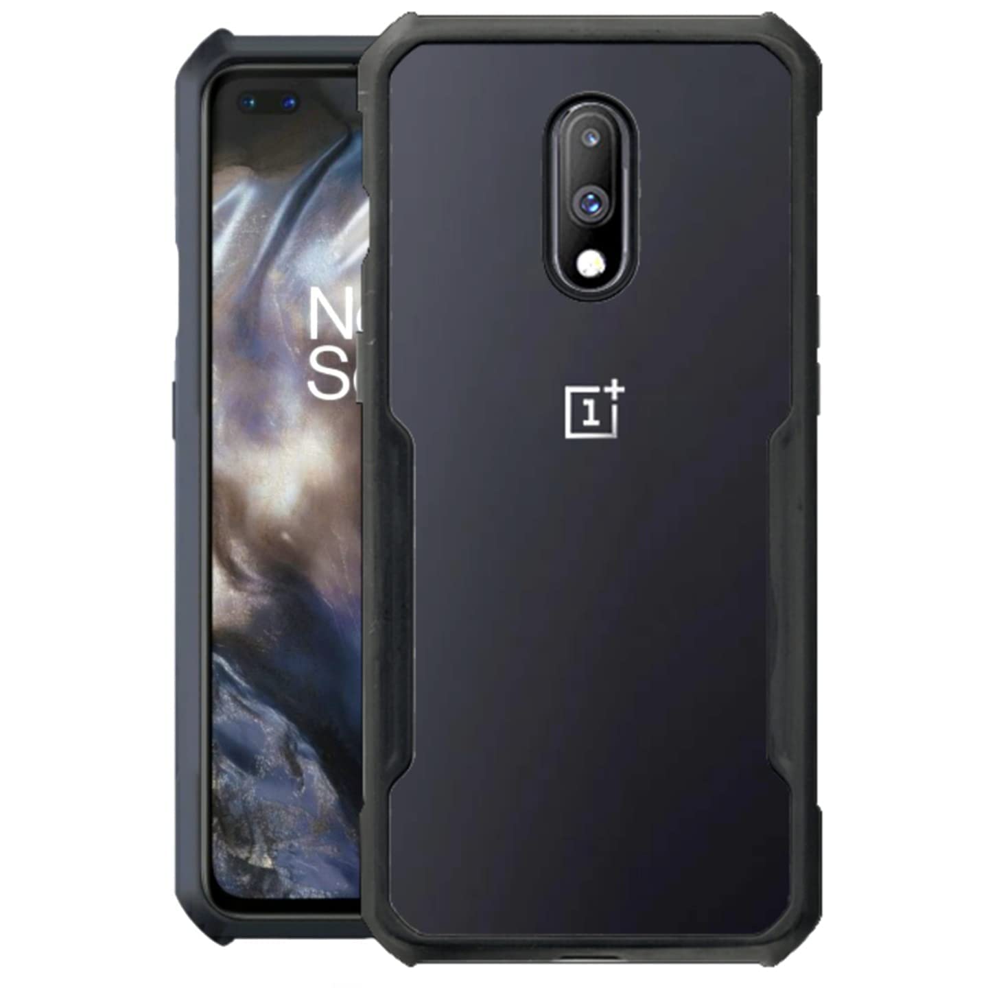 Black Border - Transparent Back iPaky Mobile Back Cover Case