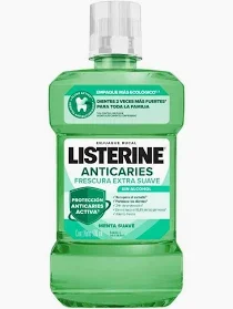 Listerine Zero Anticaries Menta Verde Fco/500 ml