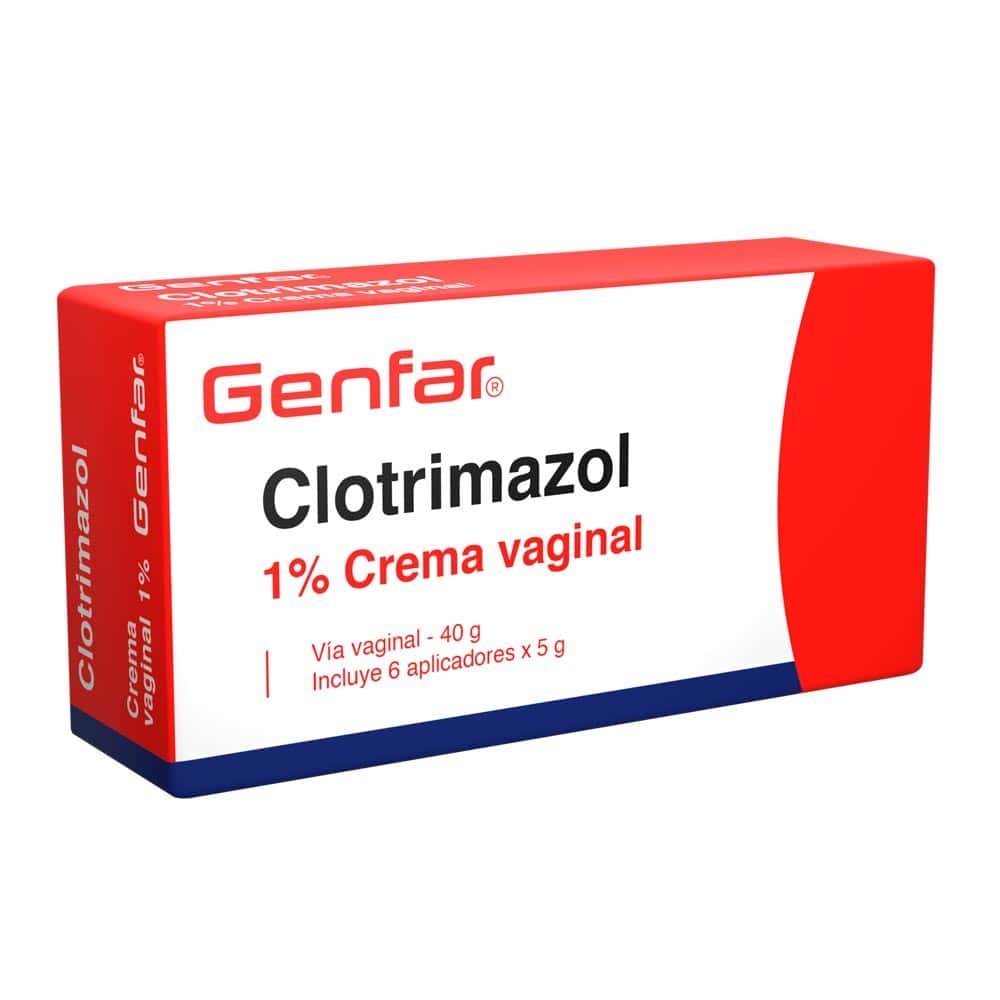 Clotrimazol Crema Vag 1% Tbo X 40 Gm Genfar