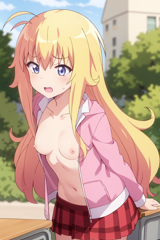天真=ガヴリール=ホワイト 制服 by 721 with Gabriel DropOut, Tenma Gabriel White