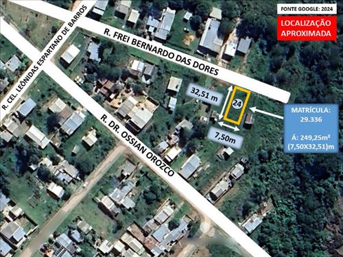 Direitos de promessa de compra e venda sobre terreno c/ 249,22m²