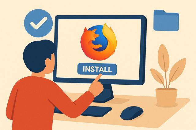 Install Firefox for free on PC quickly and easily