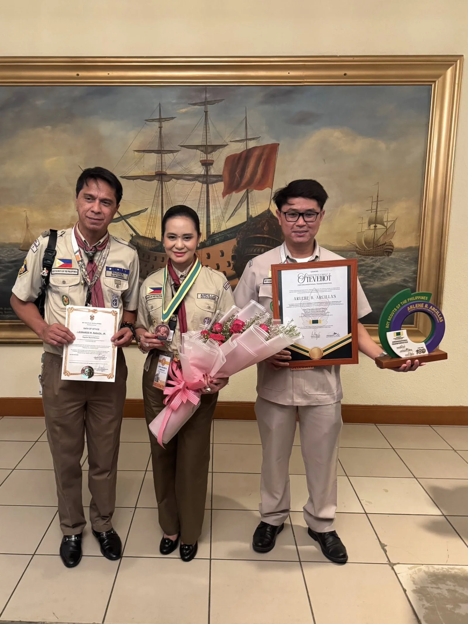 Mayor Arlene, kauna-unahang ginawaran ng “Gawad Josephus Emile H. Stevenot for Organizational Transformation” ng BSP