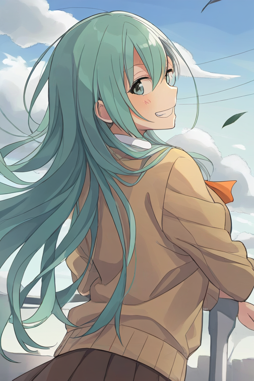 鈴谷のAIエロエロ落書きもの4 by 催●スマホの淫魔 with Suzuya (Kantai Collection), Kancolle, bunny girl, cleavage, cowgirl position