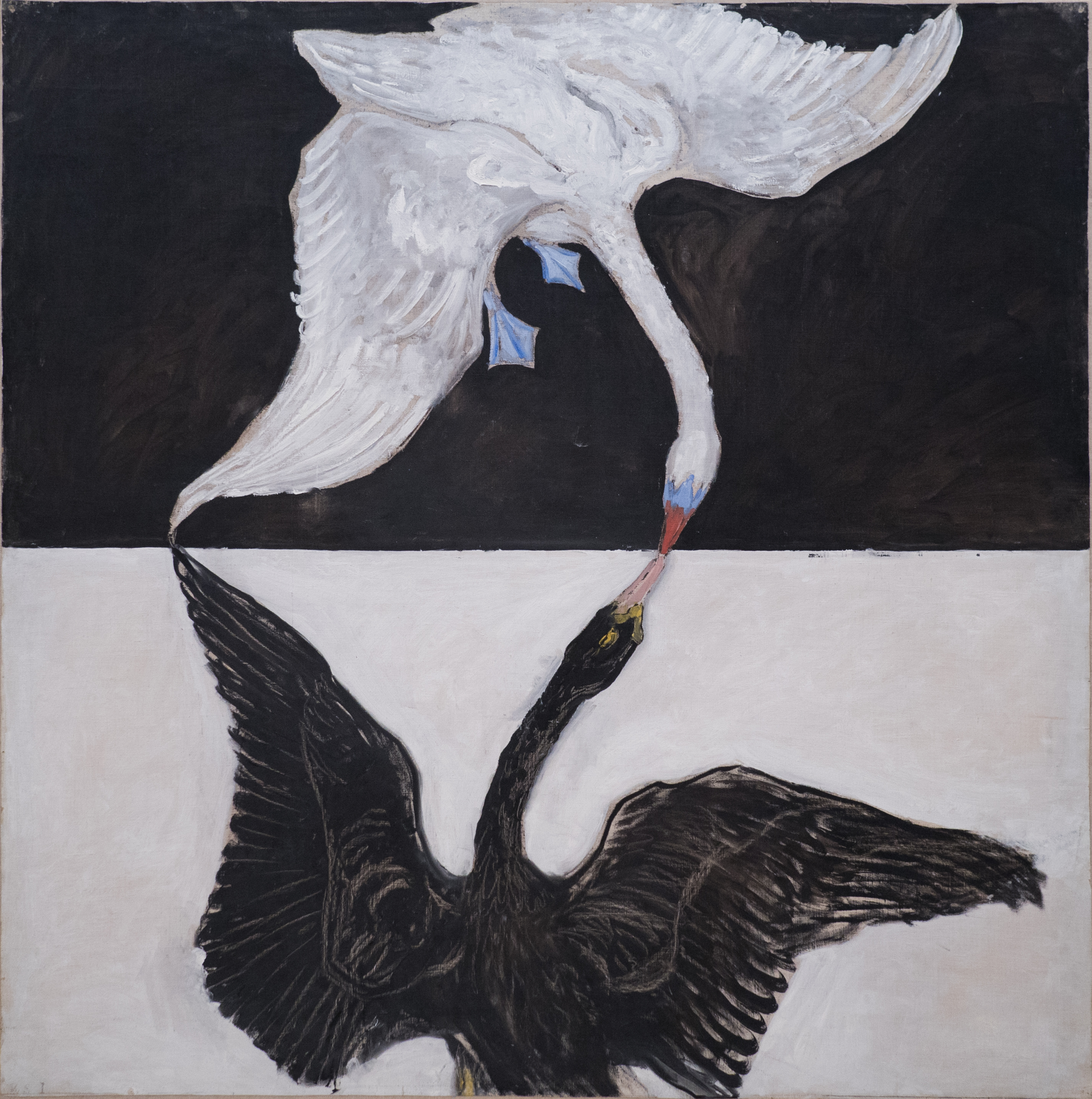 Hilma af Klint, The Swan No. 1, 1915. From Group IX/SUW, The SUW/UW Series. Oil on canvas. Moderna Museet, Stockholm.