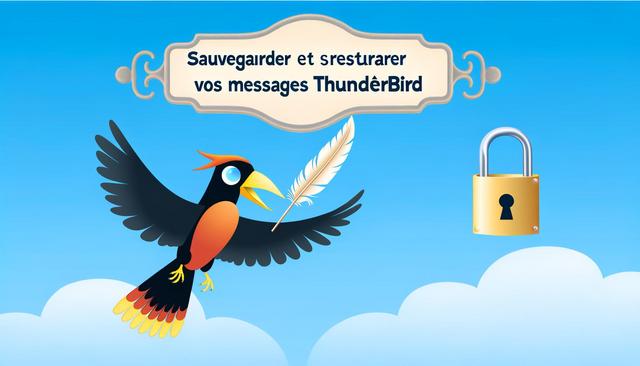 Guide complet pour sauvegarder et restaurer vos messages dans Thunderbird