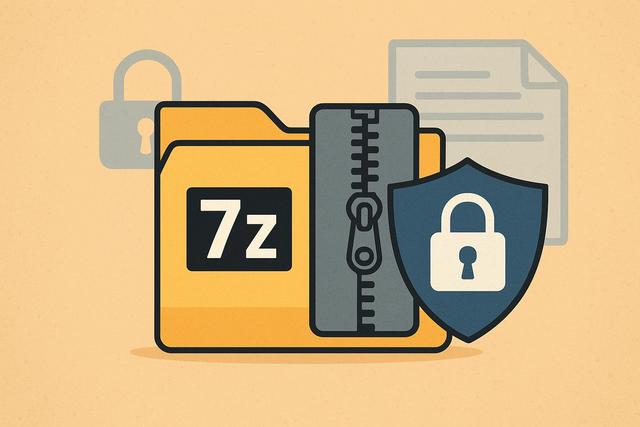 Créer une archive ZIP sécurisée avec 7‑Zip gratuit