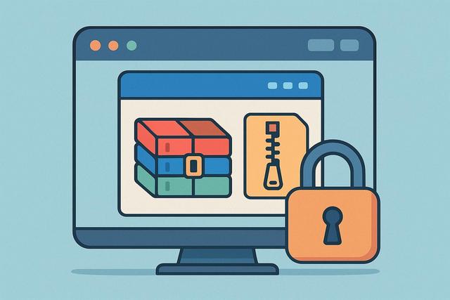 Créer une archive protégée avec WinRAR gratuit simplement